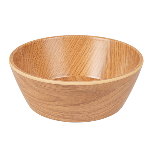 [263.42] BOLES 'ASAMI WARE' 530 ML Ø 15,5x5,8 CM SÍMIL MADERA MELAMINA (6 UNID.)