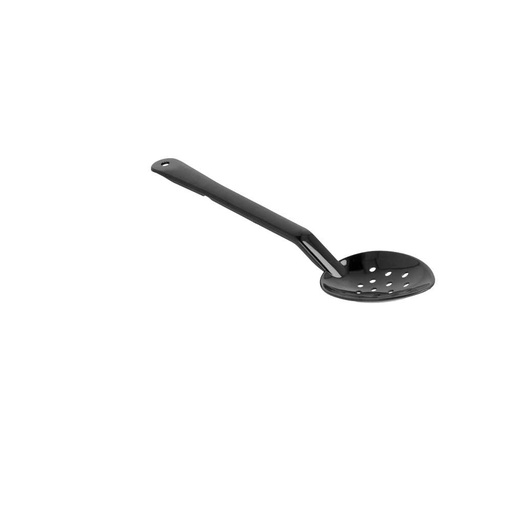 [199.27] Cuchara De Servicio Perforada 33,3 Cm Negro Policarbonato (1 Unid.)