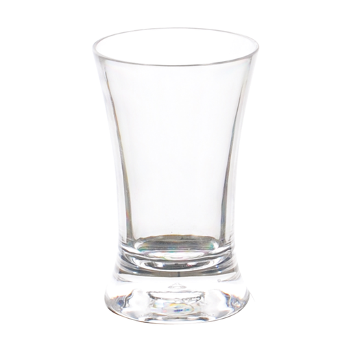[216.39] Vasos Chupito 50 Ml Ø 4,8/4,1X7,5 Cm Transparente Policarbonato (12 Unid.)