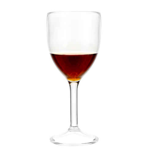[207.87] COPAS VINO 300 ML Ø 7,6/7,2x18,8 CM TRANSPARENTE POLICARBONATO (6 UNID.)