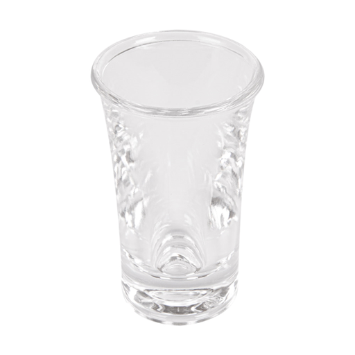 [192.93] VASOS CHUPITO 30 ML Ø 4,5/3,2x7,1 CM TRANSPARENTE POLICARBONATO (24 UNID.)
