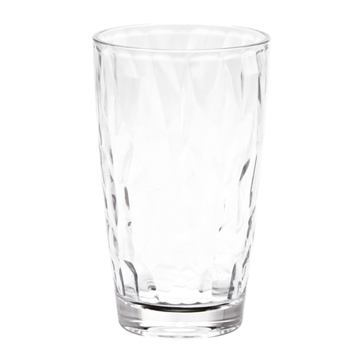 [263.02] VASOS 480 ML Ø 8,5/6,1x14,3 CM TRANSPARENTE POLICARBONATO (6 UNID.)