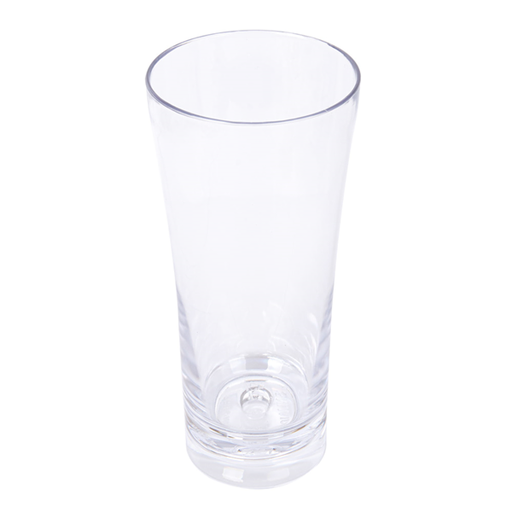 [157.45] VASOS BASE GRUESA 480 ML Ø 8,2/6,1x18 CM TRANSPARENTE POLICARBONATO (12 UNID.)