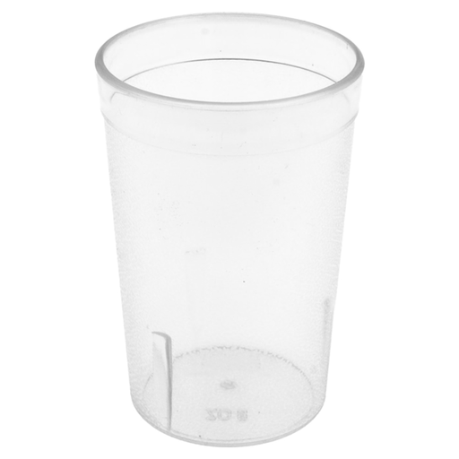 [117.03] Vasos 240 Ml Ø 6,2/5,4X9,9 Cm Translúcido San (72 Unid.)