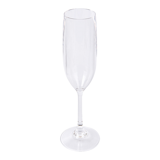 [160.24] COPAS CHAMPÁN 150 ML Ø 4,5/6,8x22,5 CM TRANSPARENTE POLICARBONATO (24 UNID.)