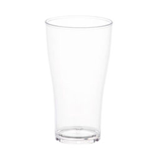 [157.44] VASOS BASE REDONDA 565 ML Ø 8,8/5,7x15,4 CM TRANSPARENTE POLICARBONATO (36 UNID.)