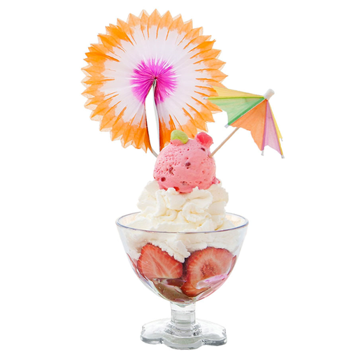 [157.60] VASOS HELADO 215 ML Ø 9,9/6,7x9 CM TRANSPARENTE POLICARBONATO (36 UNID.)