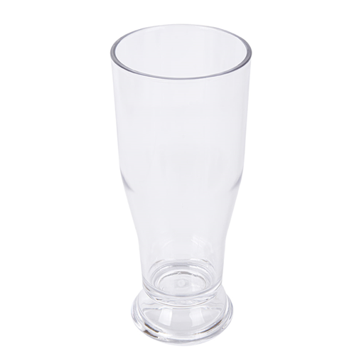 [157.52] VASOS CERVEZA BASE GRUESA 340 ML Ø 7/5,9x16,5 CM TRANSPARENTE POLICARBONATO (72 UNID.)