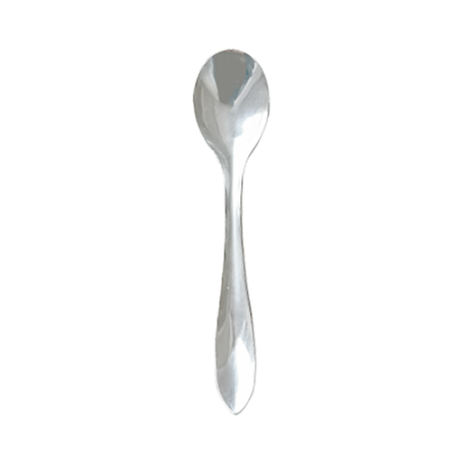 [254.28] CUCHARILLAS 10,5 CM PLATEADO INOX (60 UNID.)