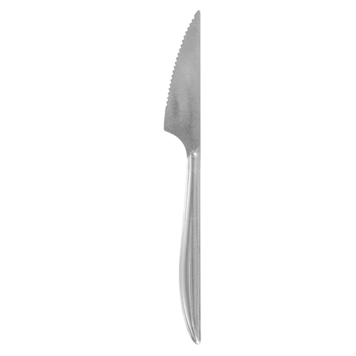 [260.97] Cuchillos 18 Cm Plateado Inox (100 Unid.)