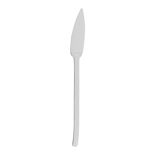 [112.17] CUCHILLOS DE PESCADO 'SPIGA' 22,7 CM PLATEADO ACERO (12 UNID.)