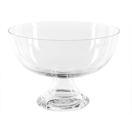 [116.77] COPA DECORACIÓN Ø 24,6x17 CM TRANSPARENTE CRISTAL (1 UNID.)