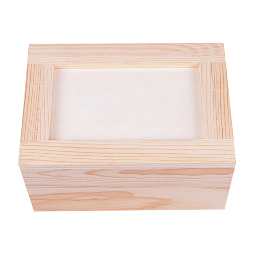 [231.29] Dispensador Servilletas Mini Servis 15X11X8 Cm Natural Madera (1 Unid.)
