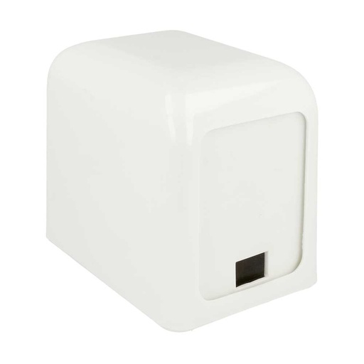 [129.32] DISPENSADOR PARA 300 SERVILLETAS MINI SERVIS 15x10x12,5 CM BLANCO ABS (12 UNID.)