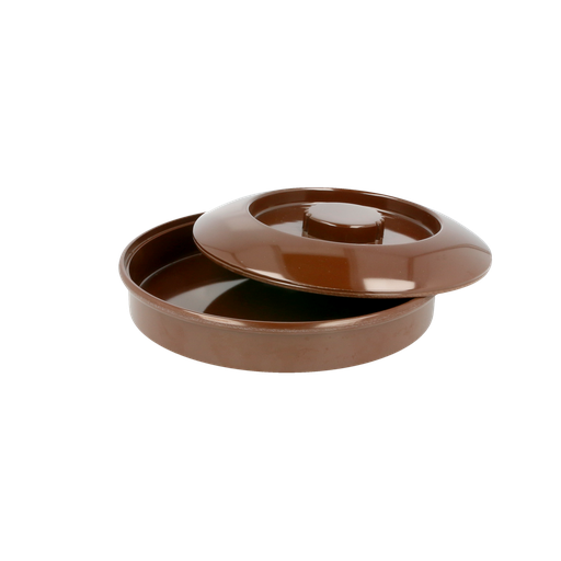 [197.34] RECIPIENTES PARA TORTILLAS 'ASAMI WARE' Ø 19 CM MARRÓN MELAMINA (1 UNID.)