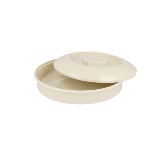 [197.33] RECIPIENTES PARA TORTILLAS 'ASAMI WARE' Ø 19 CM MARFIL MELAMINA (1 UNID.)
