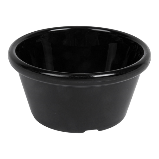 [265.04] 12 Ramequines 60 Ml Ø 7X3,5 Cm Negro Pet (1 Unid.)