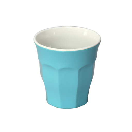 [264.98] Vasos Apilables 'Asami Ware' 180 Ml Ø 7,5X7,6 Cm Azul Celeste Melamina (10 Unid.)