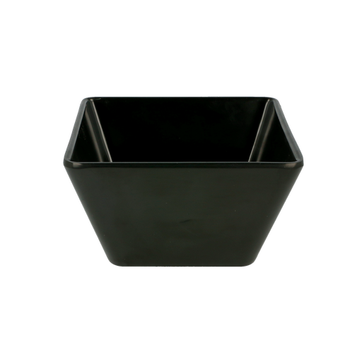 [216.82] BOLES 'ASAMI WARE' 0,7 L 13x13x7 CM NEGRO MELAMINA (6 UNID.)