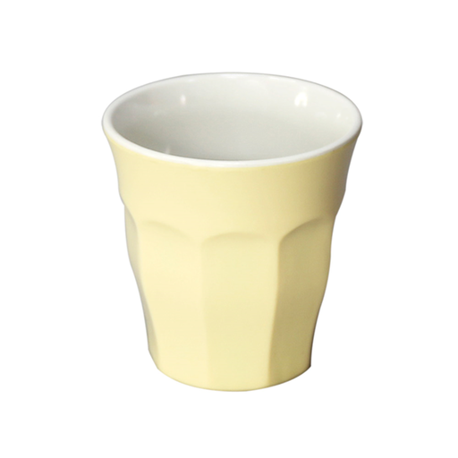 [265.02] VASOS APILABLES 'ASAMI WARE' 295 ML Ø 8,8x9 CM CREMA MELAMINA (10 UNID.)