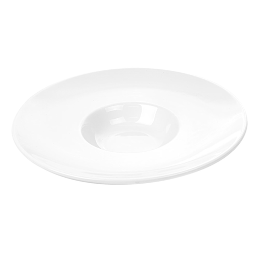 [126.31] Platos "Gran Ala" Ø 28,5 Cm Blanco Porcelana (12 Unid.)