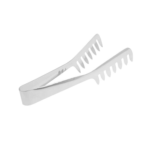 [425.15] PINZA ESPAGUETI 19 CM PLATEADO INOX (1 UNID.)