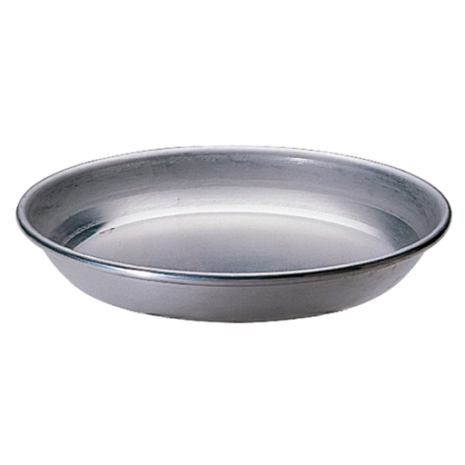 [428.51] FUENTE MARISCOS Ø 38x6 CM PLATEADO ALUMINIO (1 UNID.)