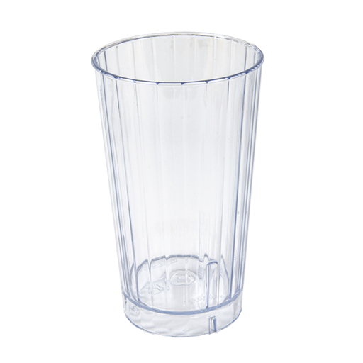 [264.71] VASOS 355 ML Ø 7,6/5,8x12,8 CM TRANSPARENTE SAN (72 UNID.)