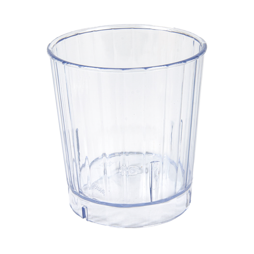 [264.72] VASOS 355 ML Ø 8,6/7,3x9,5 CM TRANSPARENTE SAN (72 UNID.)