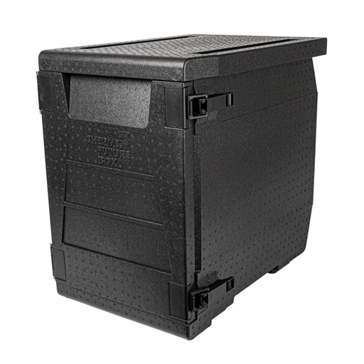 [190.01] ARMARIO ISOTÉRMICO PARA 12 GN 1/1, 1/2, 1/3 93 L 64,5x44,5x62,5 CM NEGRO EPP (1 UNID.)