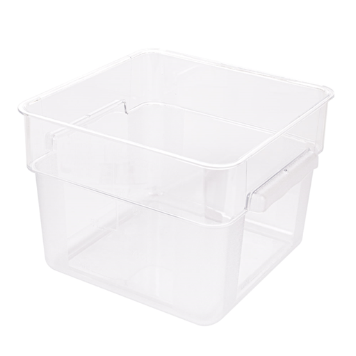 [145.58] Contenedor Alimentos 12 L 28,5X28,5X21 Cm Transparente Policarbonato (1 Unid.)