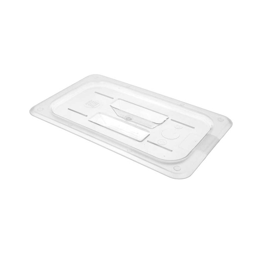 [202.28] Tapa 1/4 Para Código 202.15 26,5X16,2 Cm Transparente Policarbonato (1 Unid.)