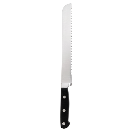 [449.54] CUCHILLO PAN, MANGO ABS 23,5 CM PLATEADO INOX (1 UNID.)