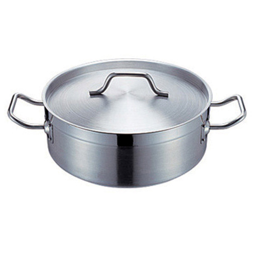 [444.53] OLLA CON TAPA 2 L Ø 20x8 CM PLATEADO INOX (1 UNID.)