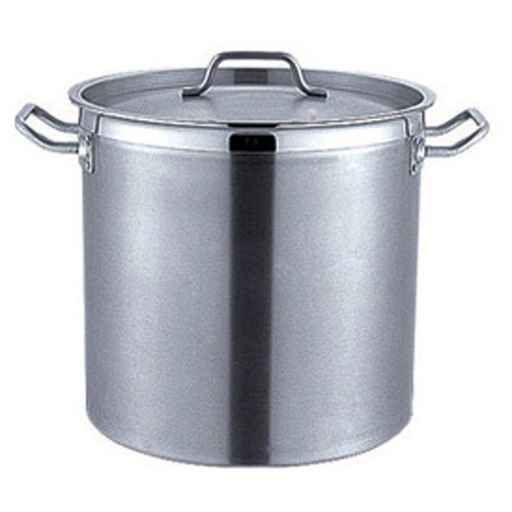 [444.04] Marmita Con Tapa 17 L Ø 30X28 Cm Plateado Inox (1 Unid.)