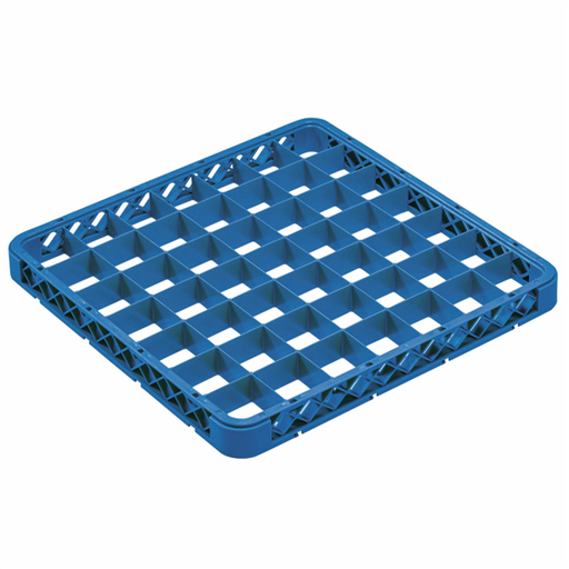[252.46] SUPLEMENTO RACK DE 49 COMPARTIMENTOS 50x50x4,5 CM AZUL PP (1 UNID.)