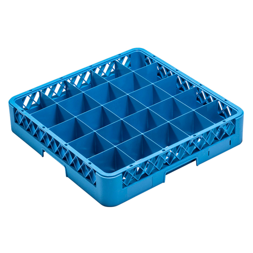 [252.43] Rack Lavavajillas De 25 Compart. Vasos 50X50X10 Cm Azul Pp (1 Unid.)