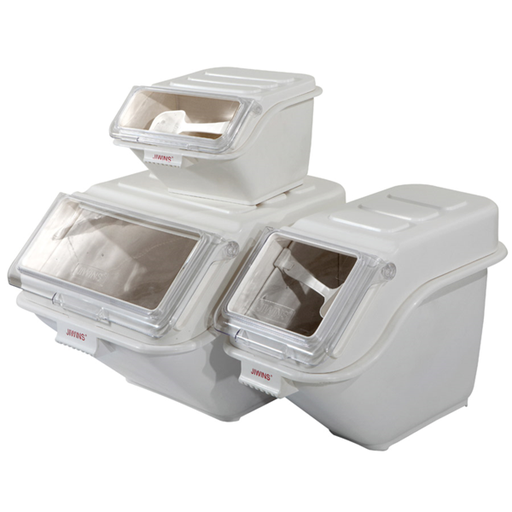 [193.55] SILO DE ESTANTERÍA 20 L 59,3x29x43,2 CM BLANCO PP (1 UNID.)