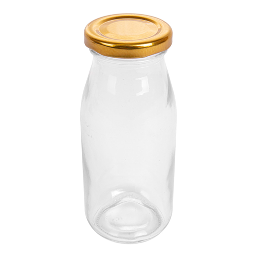 [207.74] Frasco Con Tapa 265 Ml Ø 6X13,5 Cm Transparente Cristal (48 Unid.)