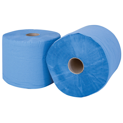 [163.41] MATATRAPOS AZUL 2 CAPAS - 1350 HOJAS 20 G/M2 Ø37,5x26 CM AZUL TISSUE (2 UNID.)
