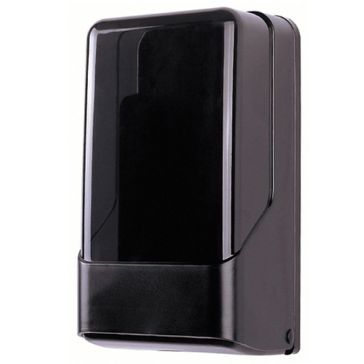 [146.82] Dispensador Papel Higiénico Intercalado 15,6X13,8X28,3 Cm Negro/Ahumado Abs (1 Unid.)