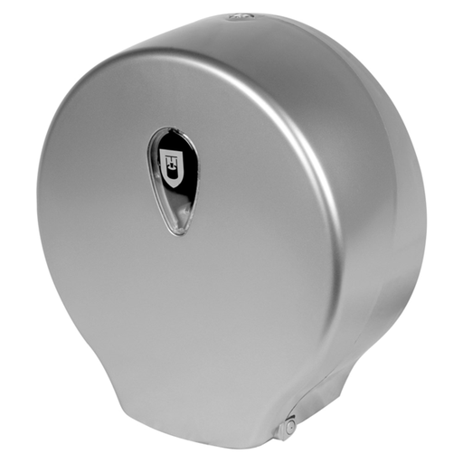 [222.82] DISPENSADOR HIGIÉNICO 'MAXI JUMBO' 30x12,5x32,5 CM PLATEADO ABS (1 UNID.)