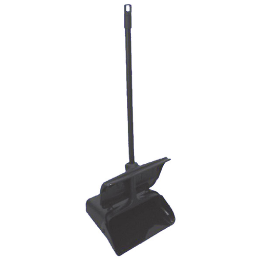 [115.80] Pala Con Tapa Y Mango 87X34X27,5 Cm Negro Pp (1 Unid.)