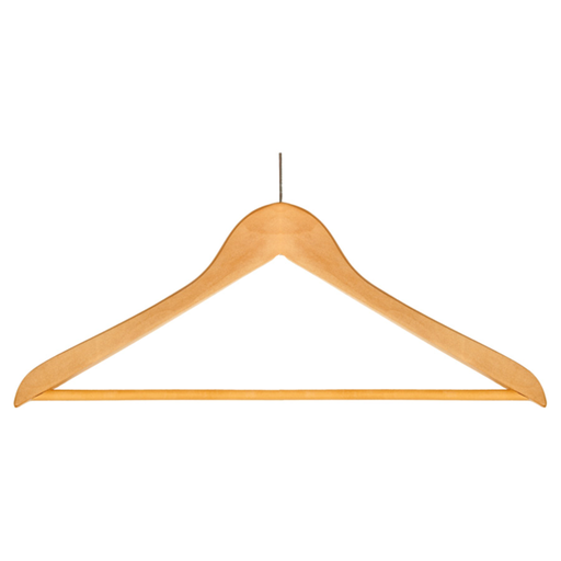 [194.16] PERCHAS ANTIRROBO 44,5x1,2x20,5 CM NATURAL MADERA (48 UNID.)