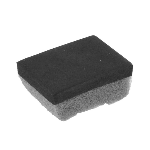 [218.68] ESPONJAS CALZADO, ENVASE RECICLADO 3,8x2,1x5 CM NEGRO CARTÓN (100 UNID.)