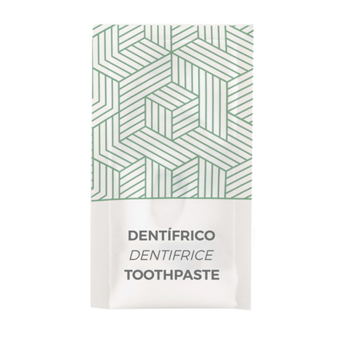 [218.84] SOBRECITOS DENTÍFRICO 'THERAPY' 3 ML 4,5x8 CM BLANCO CELULOSA (500 UNID.)