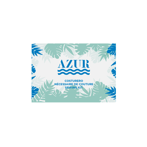 [261.67] COSTURERO ENFUNDADO BLANCO 'AZUR' 6X10,5 CM (250 UNID.)