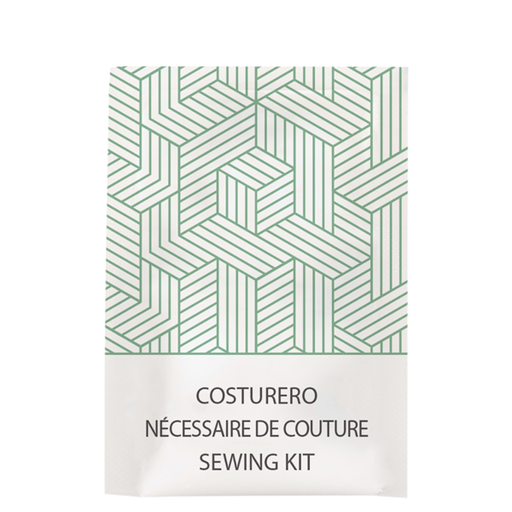 [261.79] Costurero Enfundado Blanco 'Therapy' 6X10,5 Cm (250 Unid.)