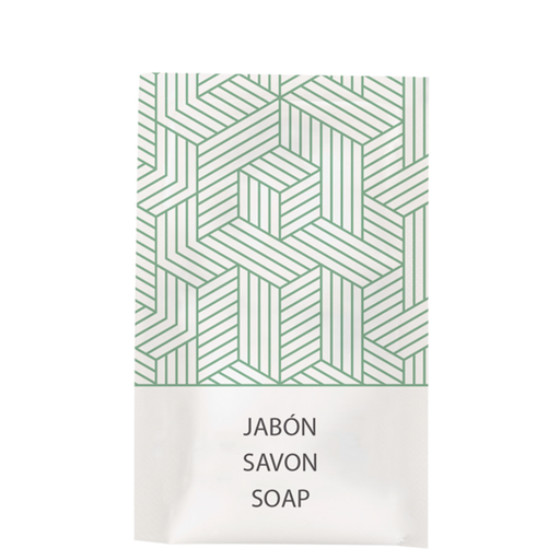 [261.82] JABONCITOS REDONDOS ENFUNDADOS BLANCO 'THERAPY' 20 G Ø5,2x1 CM (500 UNID.)