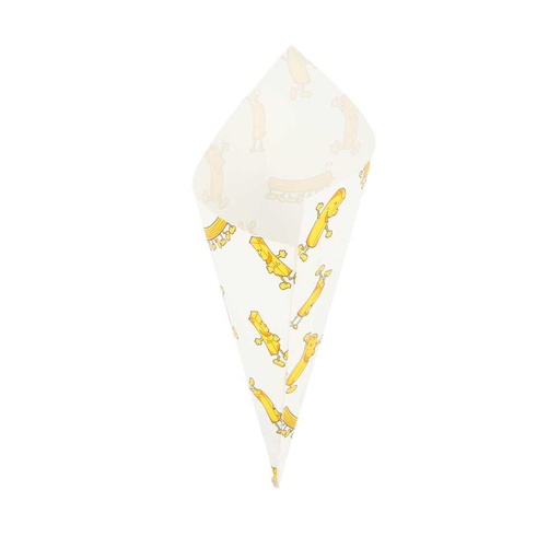 [230.00] PAPELINA PUNTA 'CHIPS' 70 G 70 G/M2 20x14 CM BLANCO PERG. ANTIGRASAS (2000 UNID.)